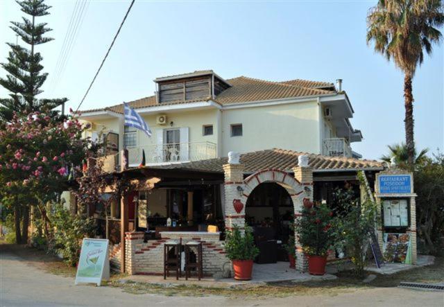Poseidon Hotel Ammoudia Exterior foto