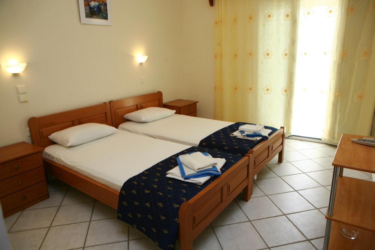 Poseidon Hotel Ammoudia Exterior foto